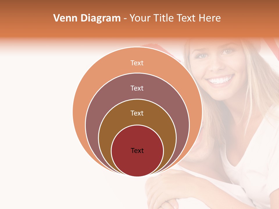 Girl Tooth Romance PowerPoint Template