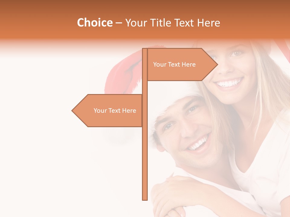 Girl Tooth Romance PowerPoint Template
