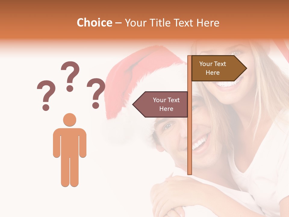 Girl Tooth Romance PowerPoint Template