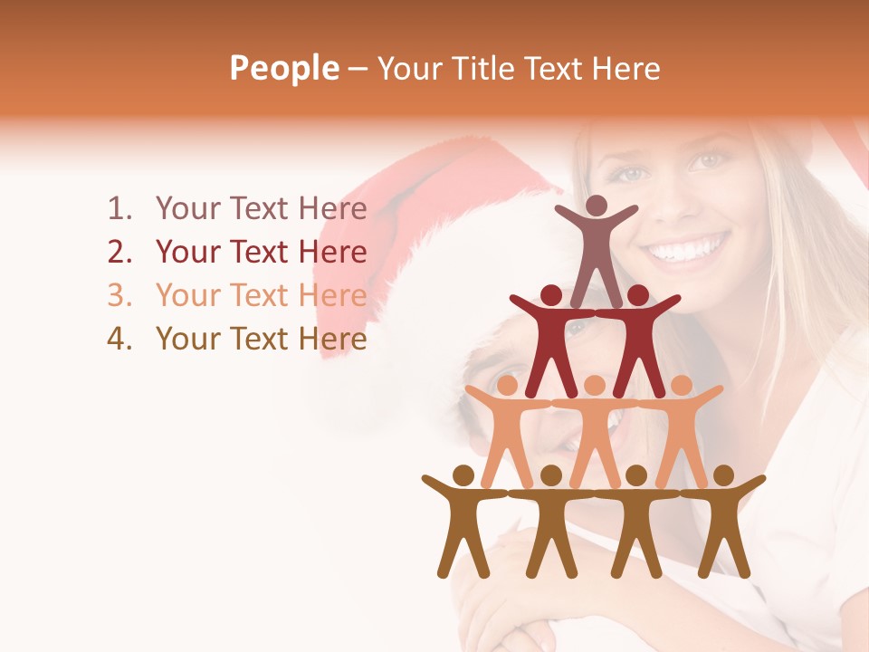 Girl Tooth Romance PowerPoint Template