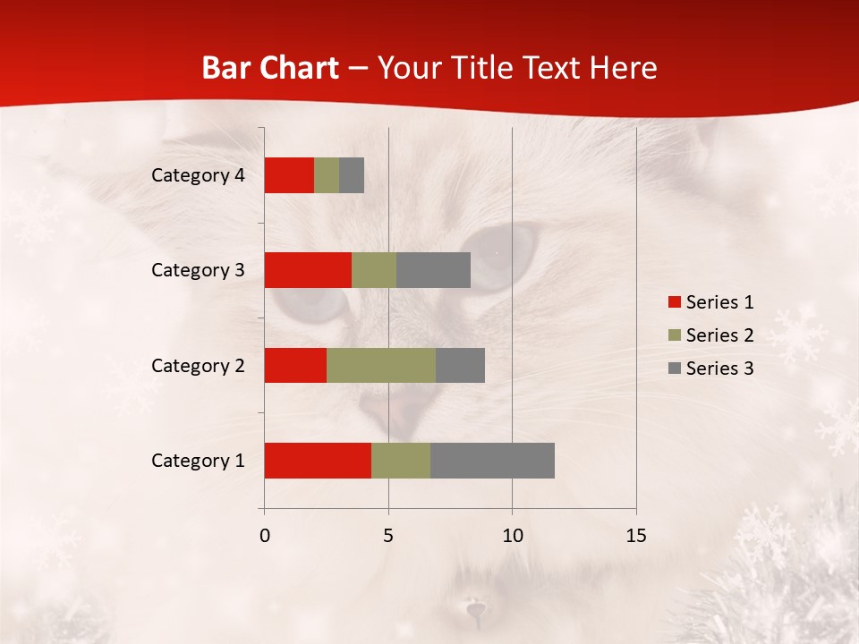 Balls Fluffy Feline PowerPoint Template