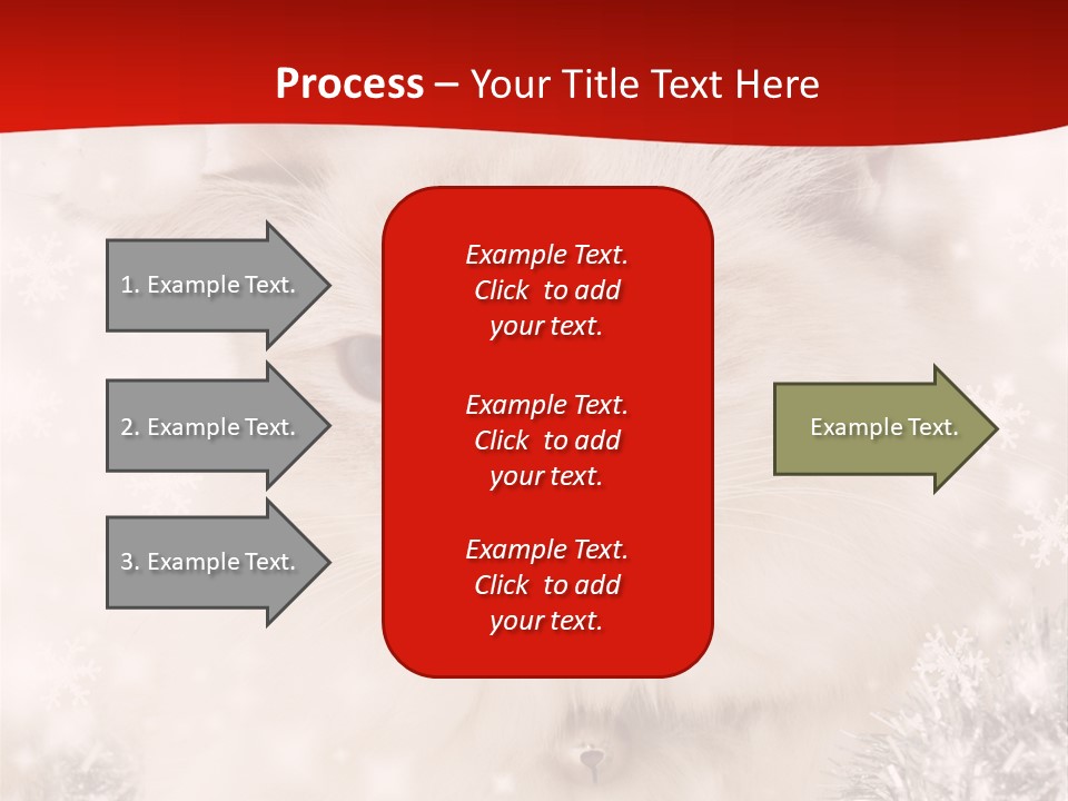 Balls Fluffy Feline PowerPoint Template