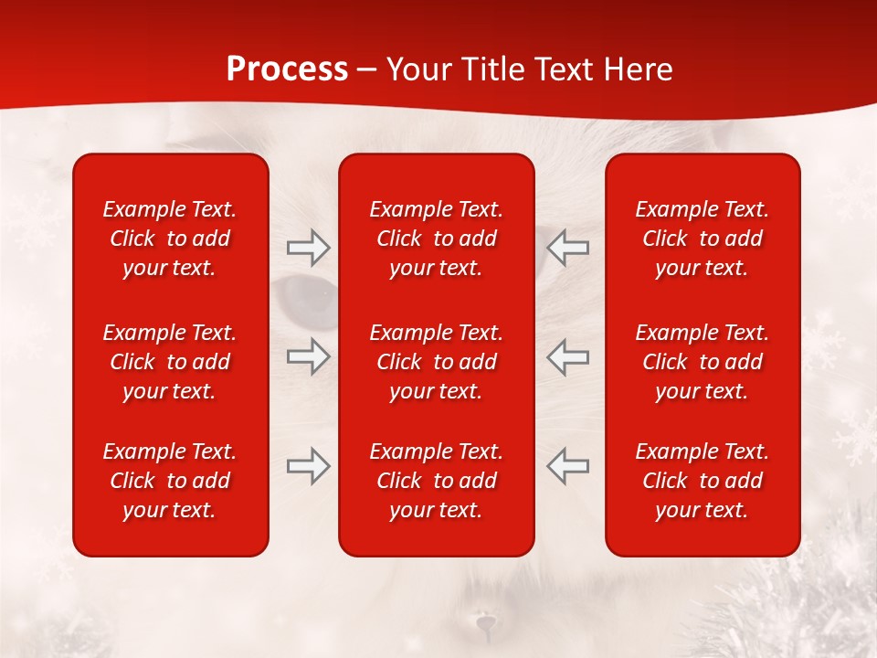 Balls Fluffy Feline PowerPoint Template
