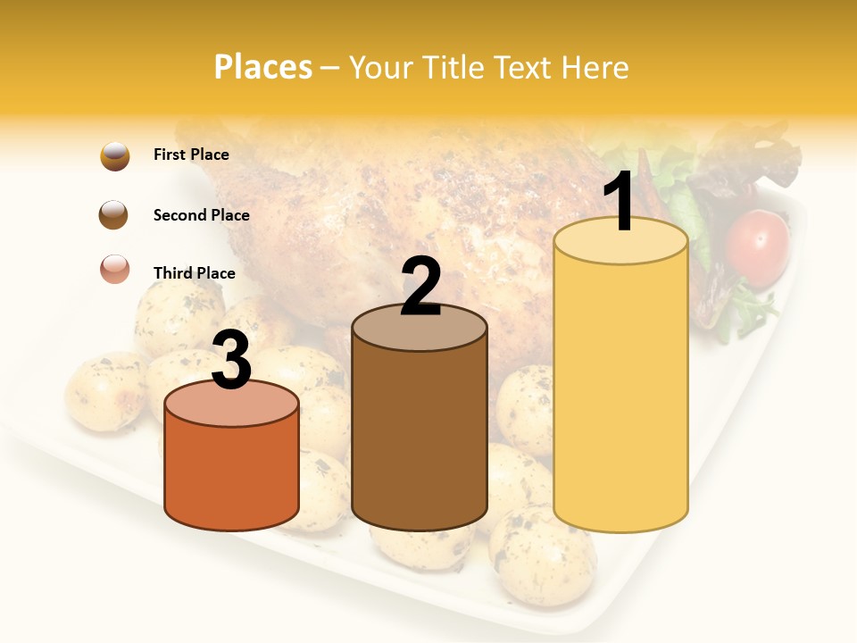 Meat Tomato Parsley PowerPoint Template