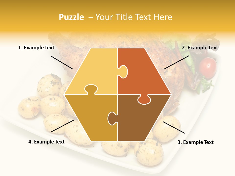 Meat Tomato Parsley PowerPoint Template