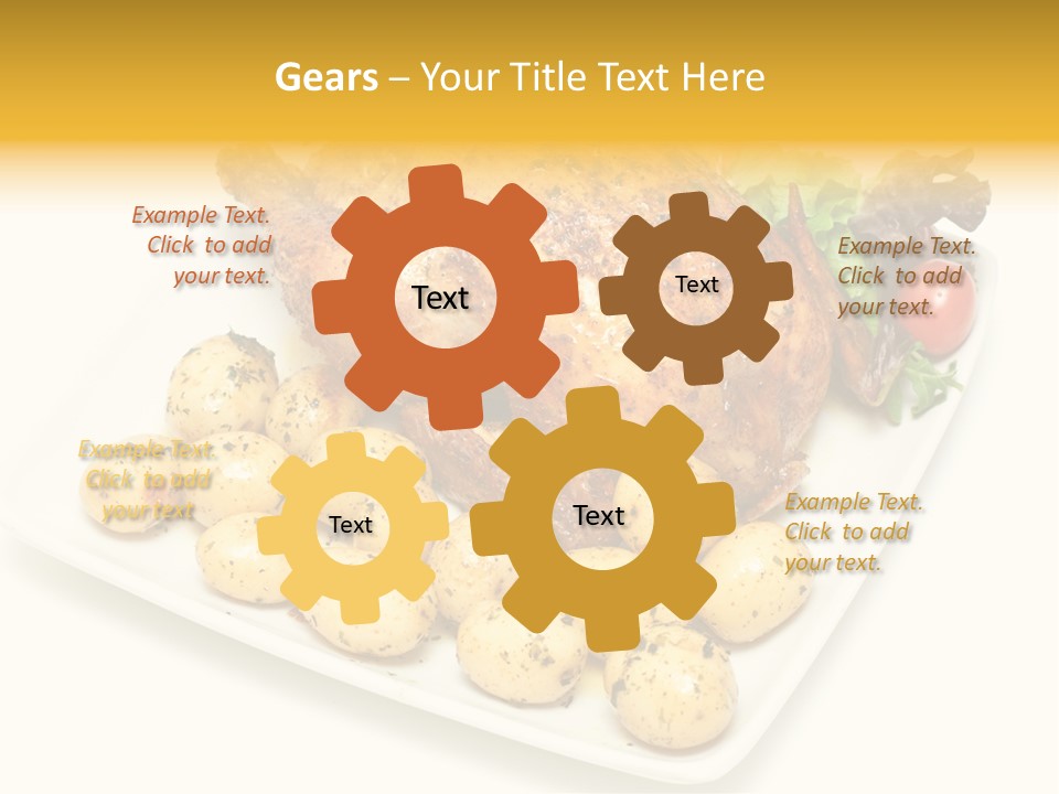 Meat Tomato Parsley PowerPoint Template