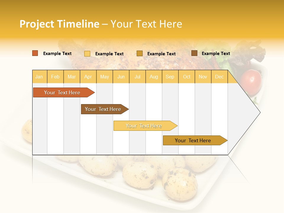 Meat Tomato Parsley PowerPoint Template
