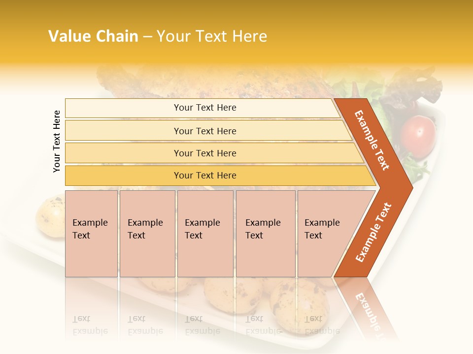 Meat Tomato Parsley PowerPoint Template
