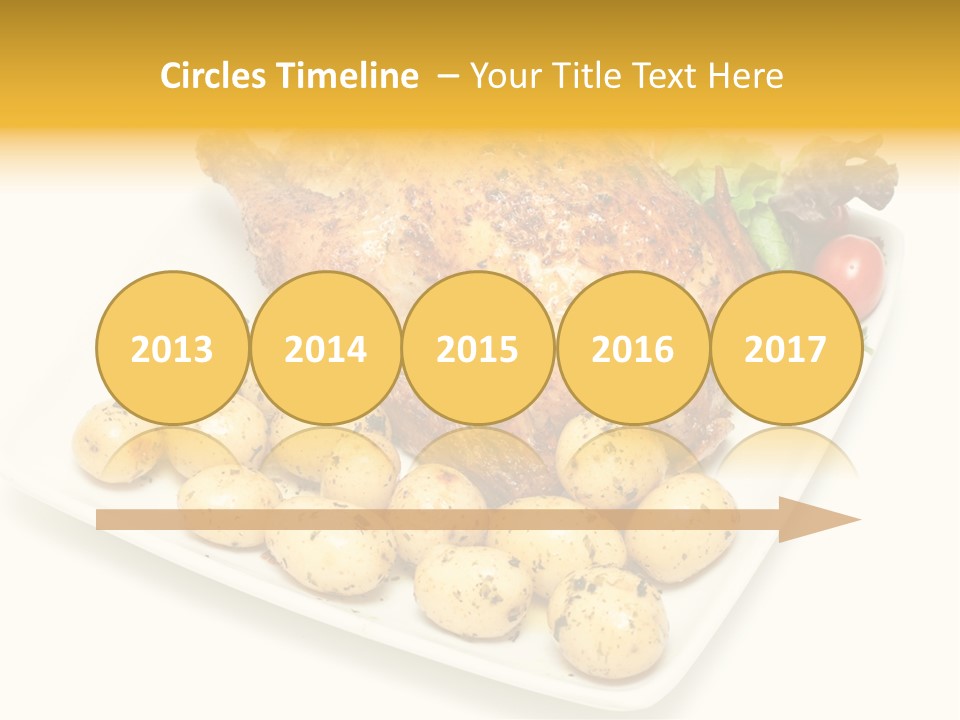 Meat Tomato Parsley PowerPoint Template