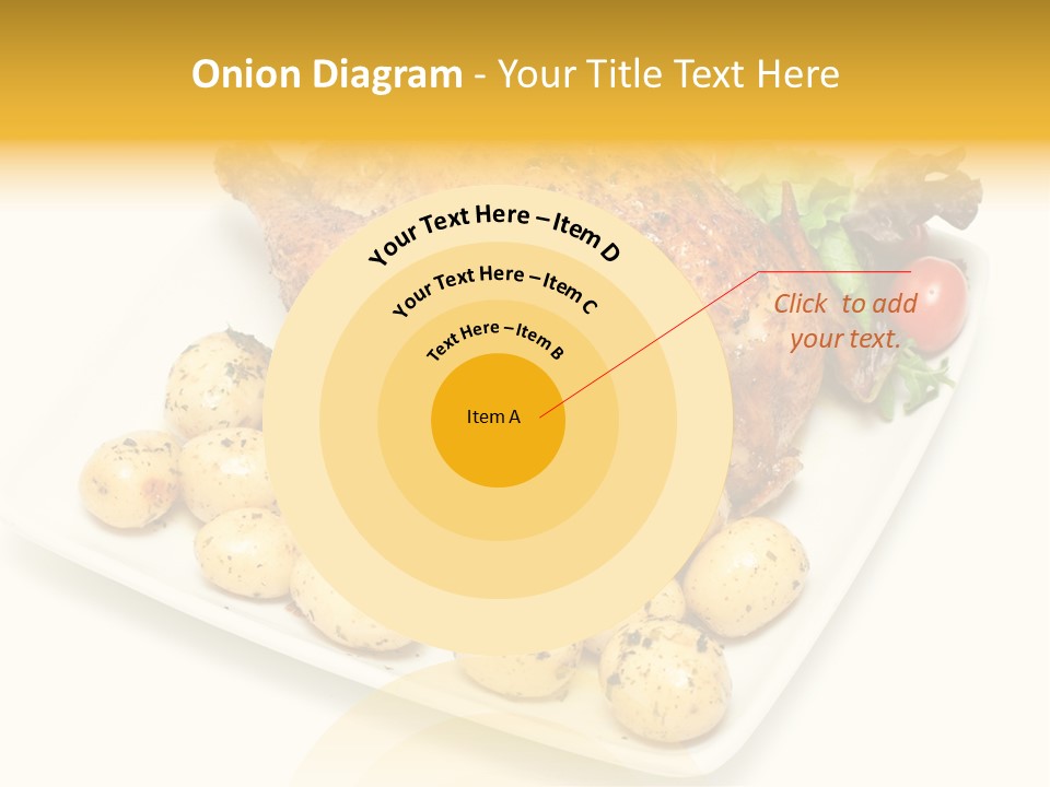 Meat Tomato Parsley PowerPoint Template