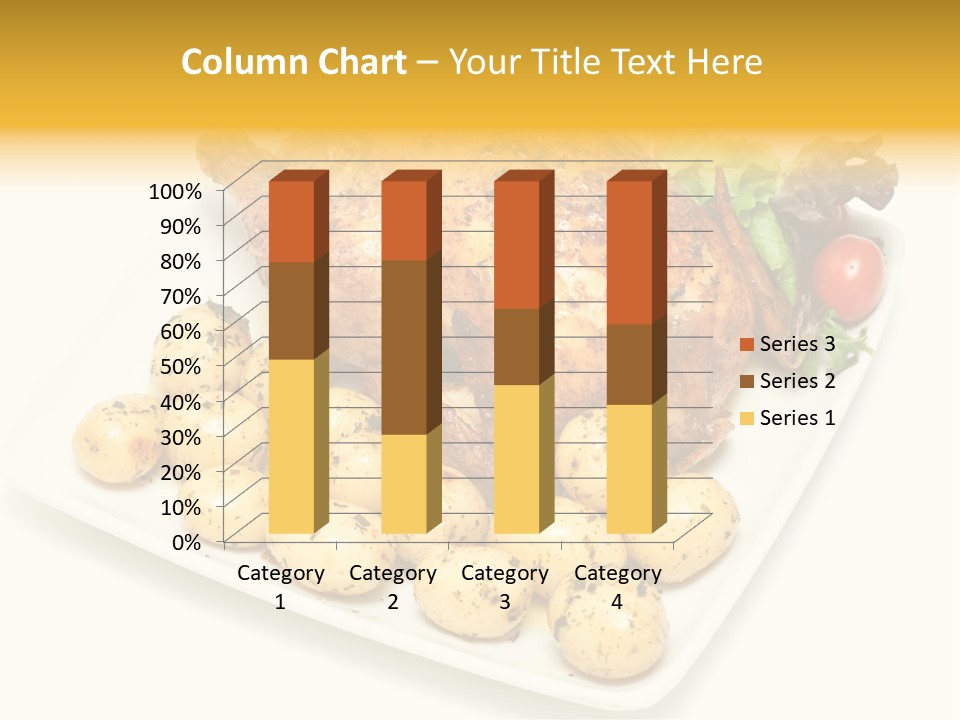 Meat Tomato Parsley PowerPoint Template