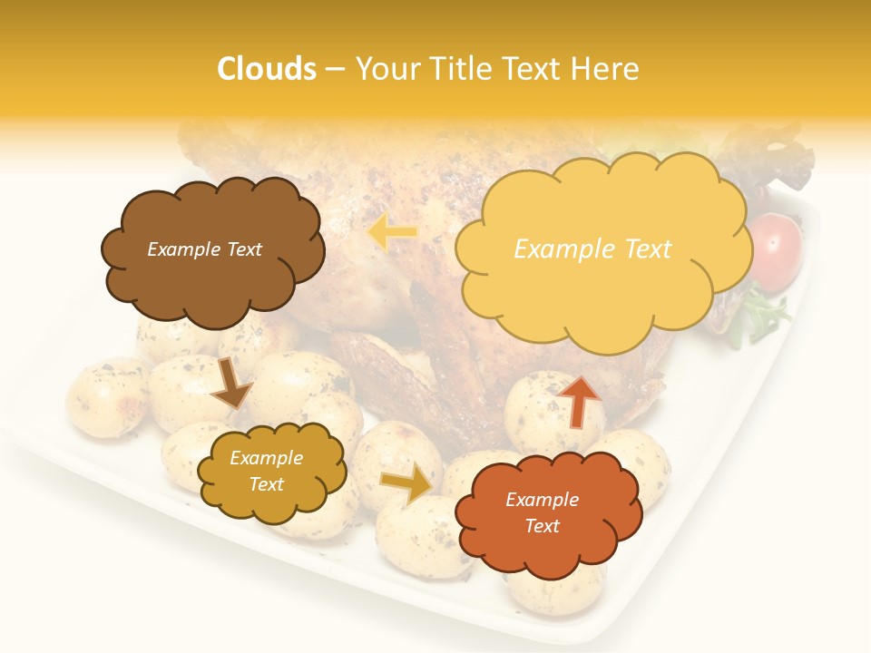 Meat Tomato Parsley PowerPoint Template