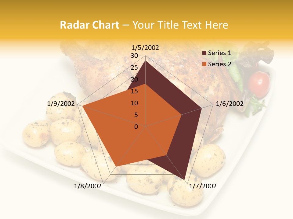 Meat Tomato Parsley PowerPoint Template