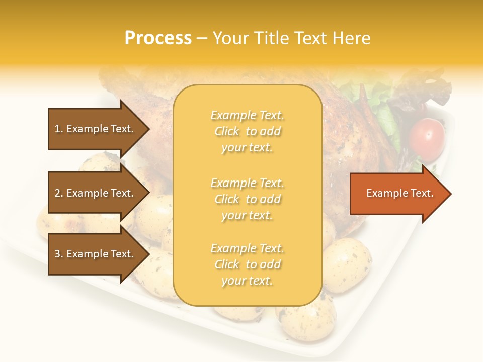 Meat Tomato Parsley PowerPoint Template