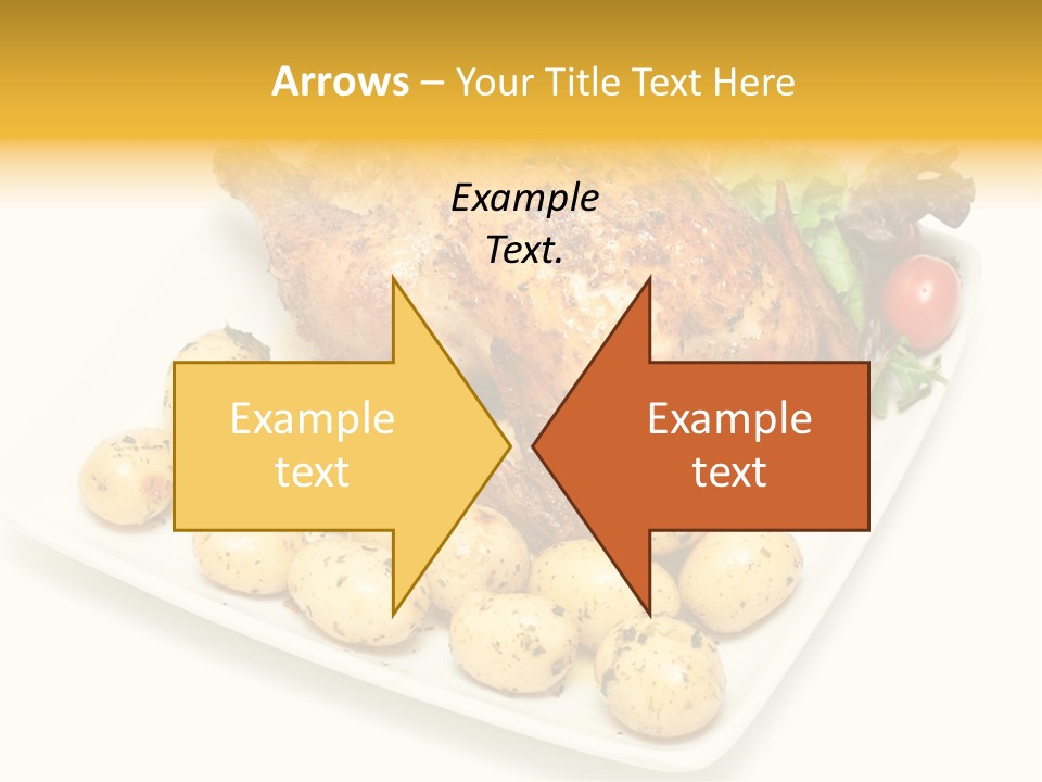Meat Tomato Parsley PowerPoint Template