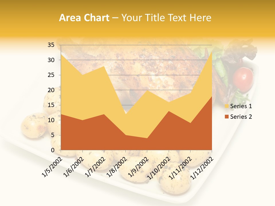 Meat Tomato Parsley PowerPoint Template