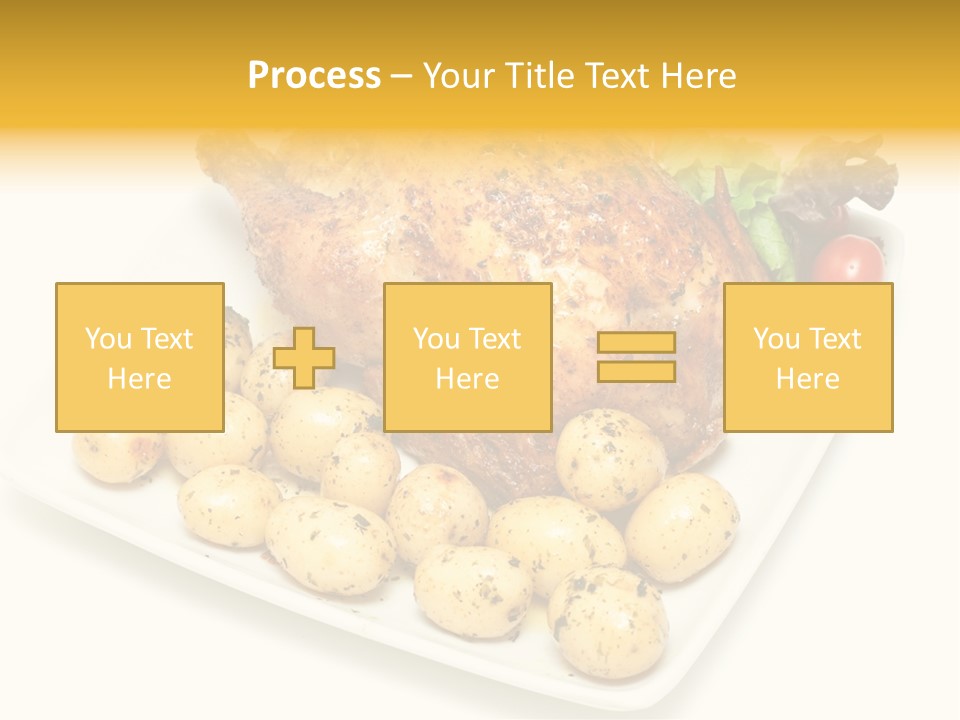 Meat Tomato Parsley PowerPoint Template