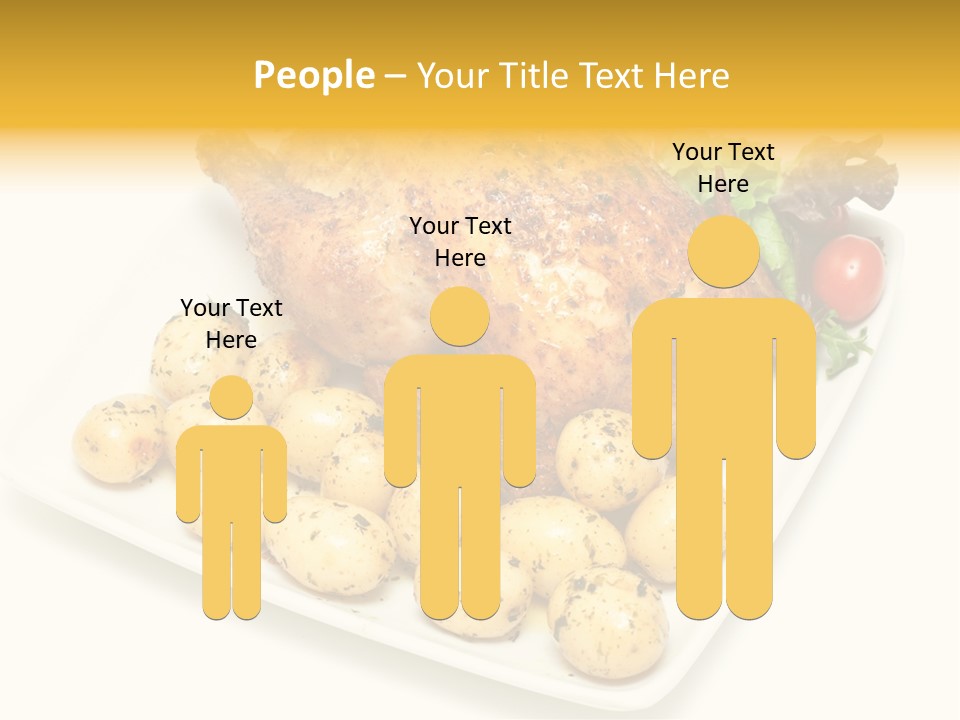 Meat Tomato Parsley PowerPoint Template