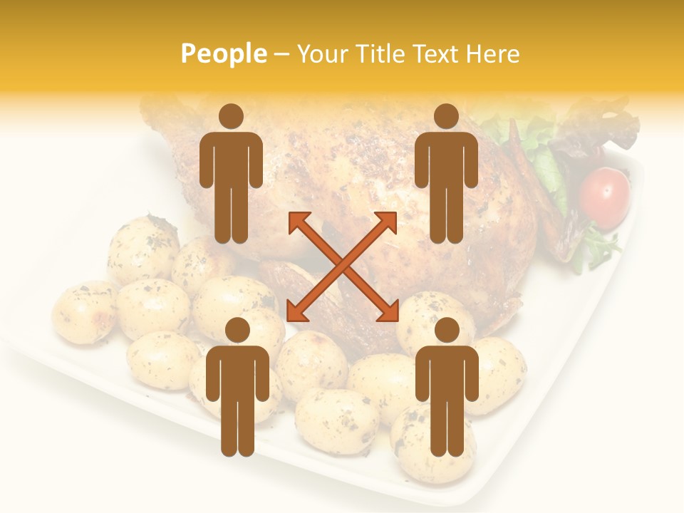 Meat Tomato Parsley PowerPoint Template