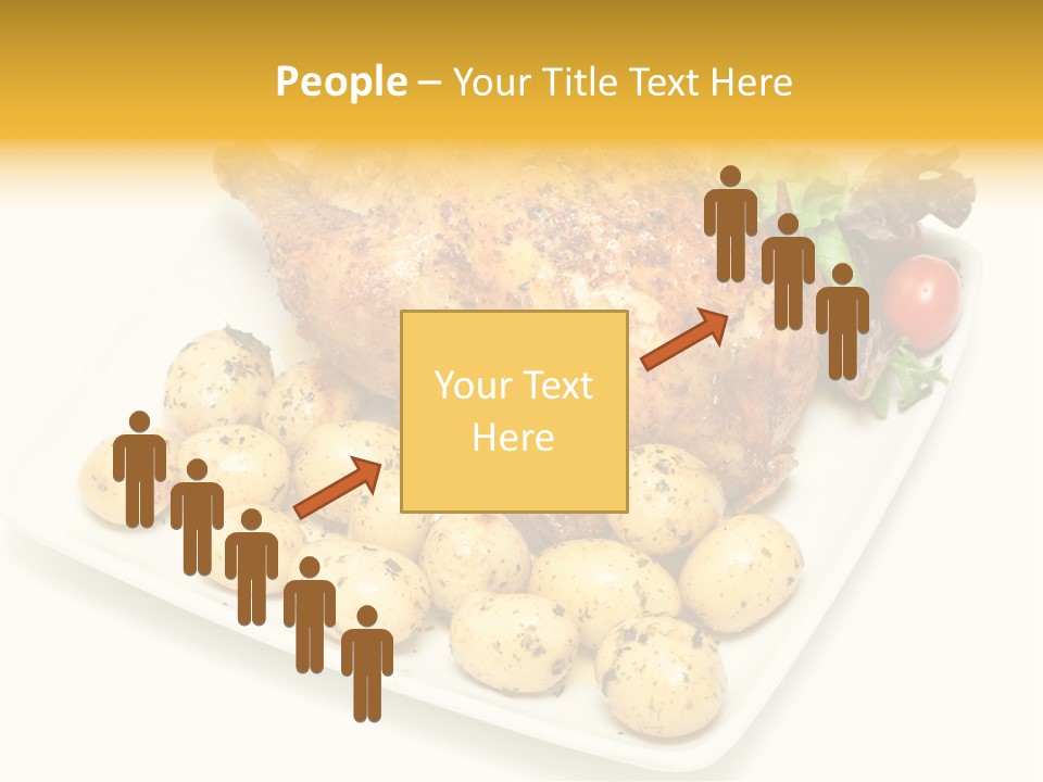 Meat Tomato Parsley PowerPoint Template