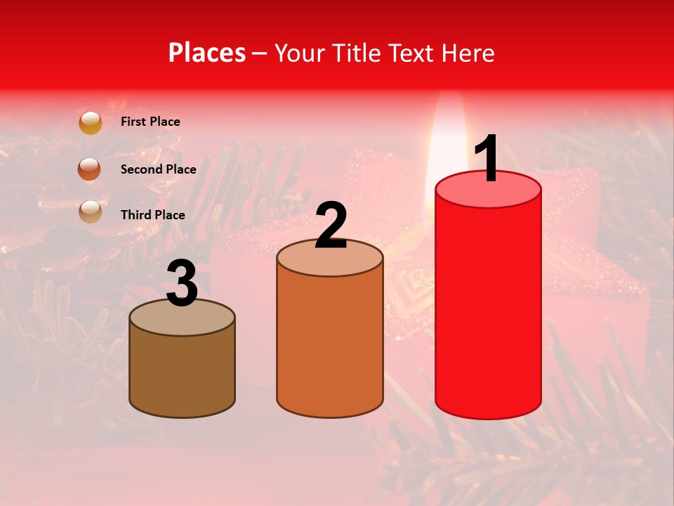 Glow Night Arrangement PowerPoint Template