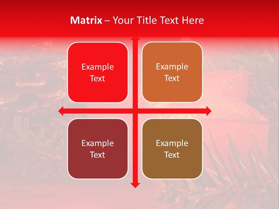 Glow Night Arrangement PowerPoint Template