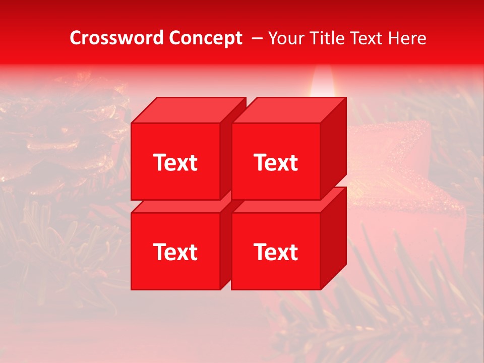 Glow Night Arrangement PowerPoint Template