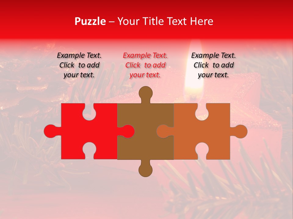 Glow Night Arrangement PowerPoint Template