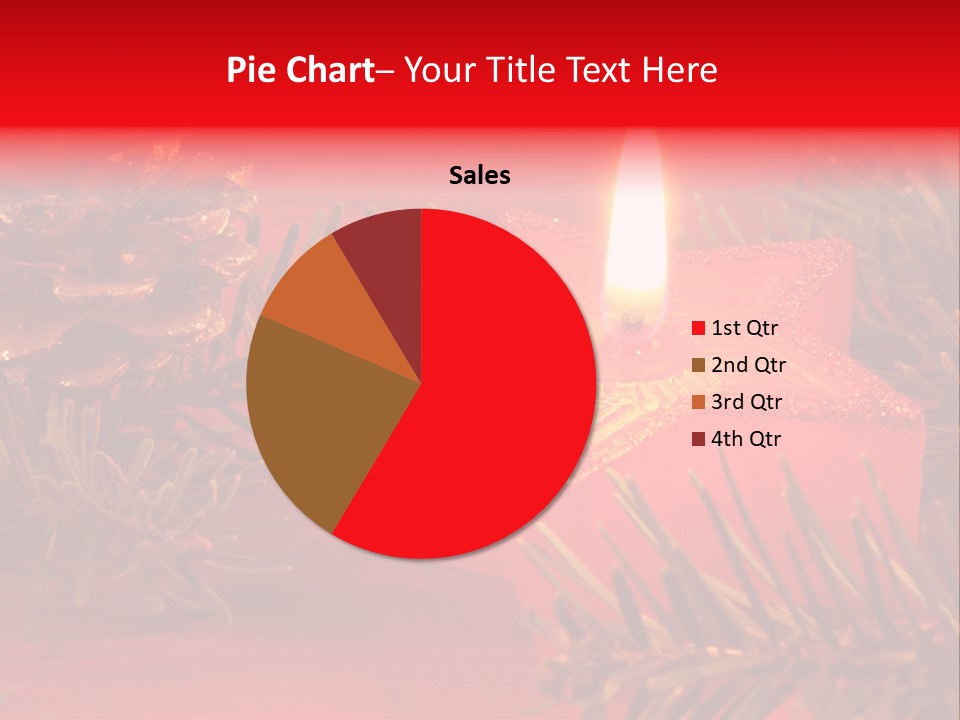 Glow Night Arrangement PowerPoint Template