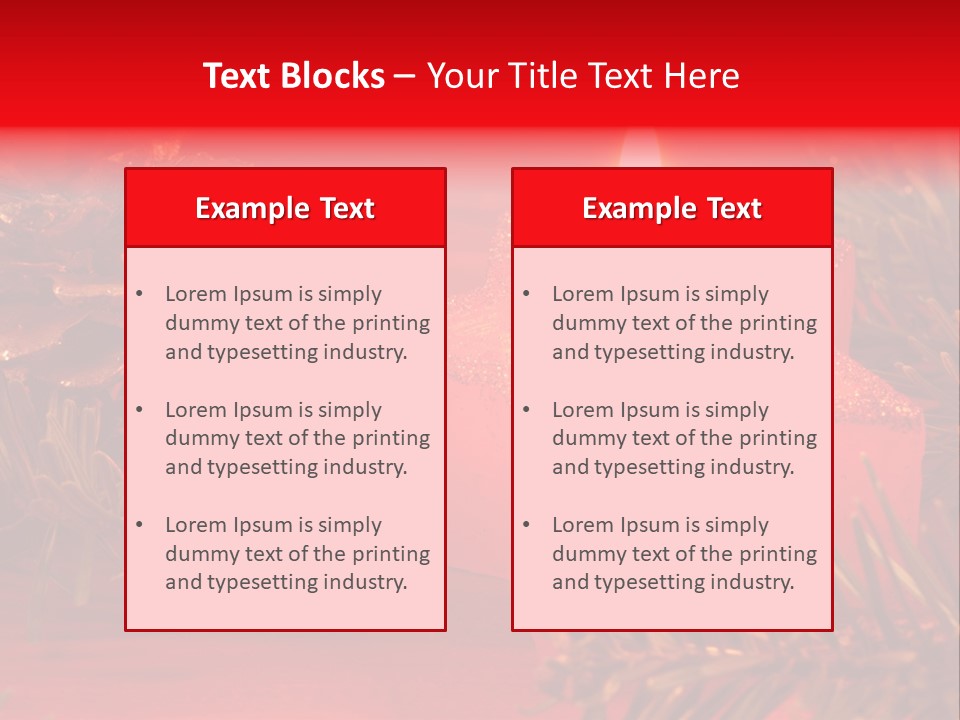 Glow Night Arrangement PowerPoint Template