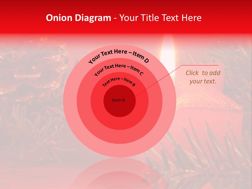 Glow Night Arrangement PowerPoint Template