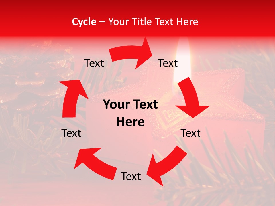 Glow Night Arrangement PowerPoint Template