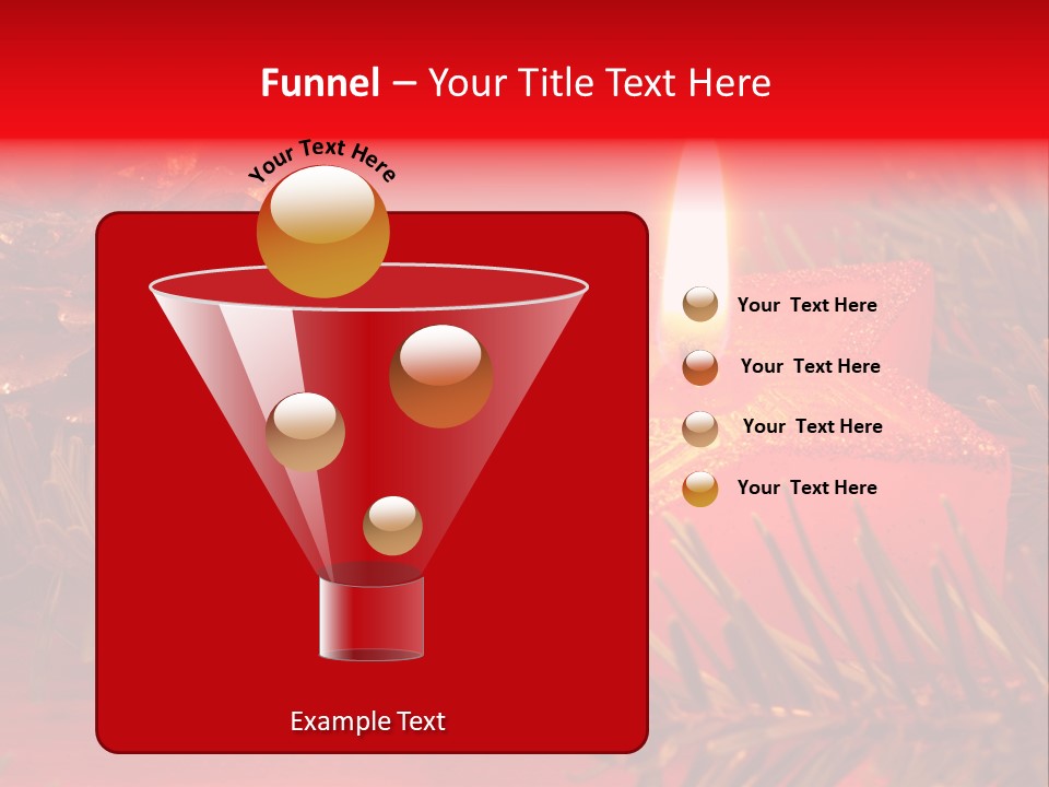 Glow Night Arrangement PowerPoint Template