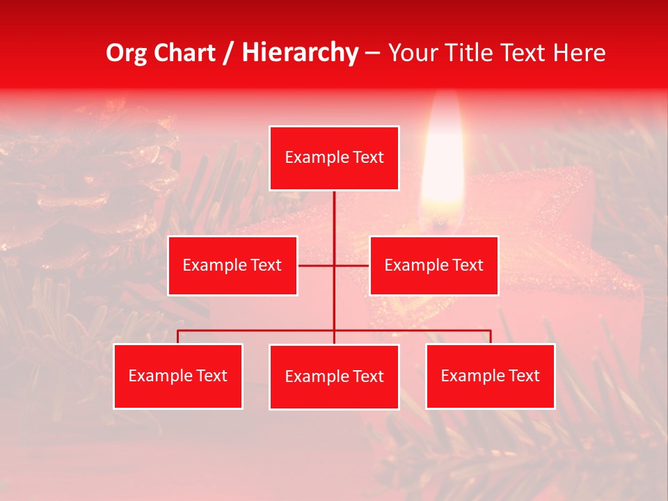 Glow Night Arrangement PowerPoint Template