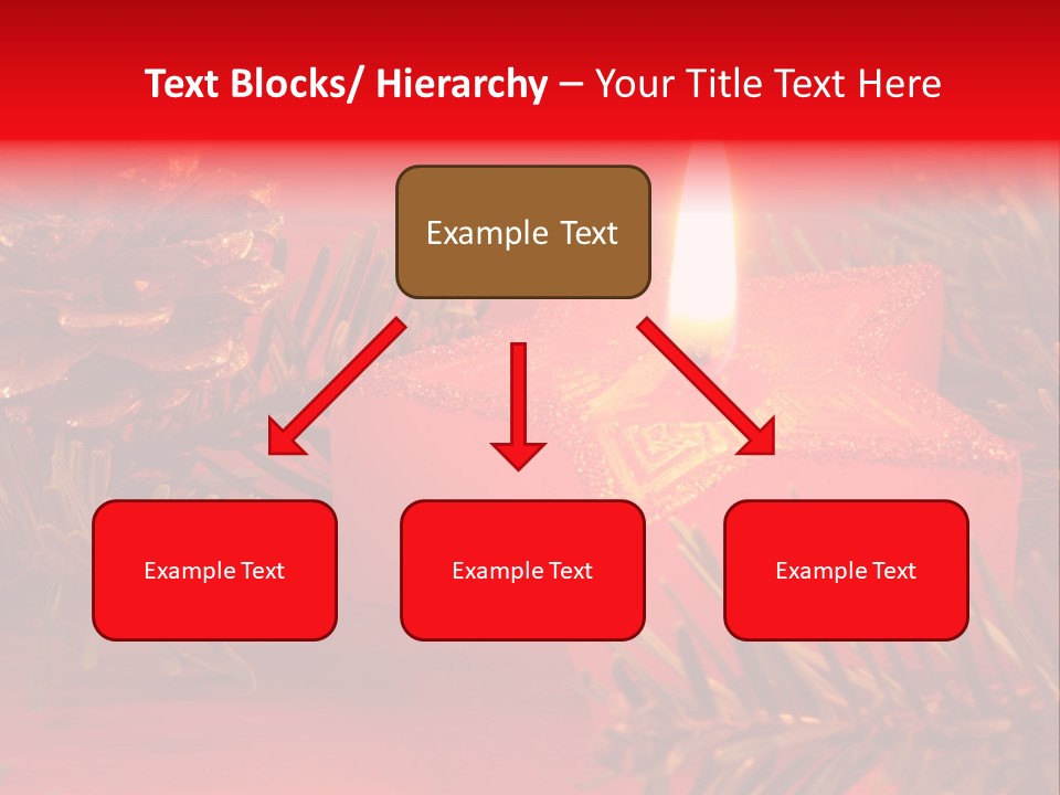 Glow Night Arrangement PowerPoint Template