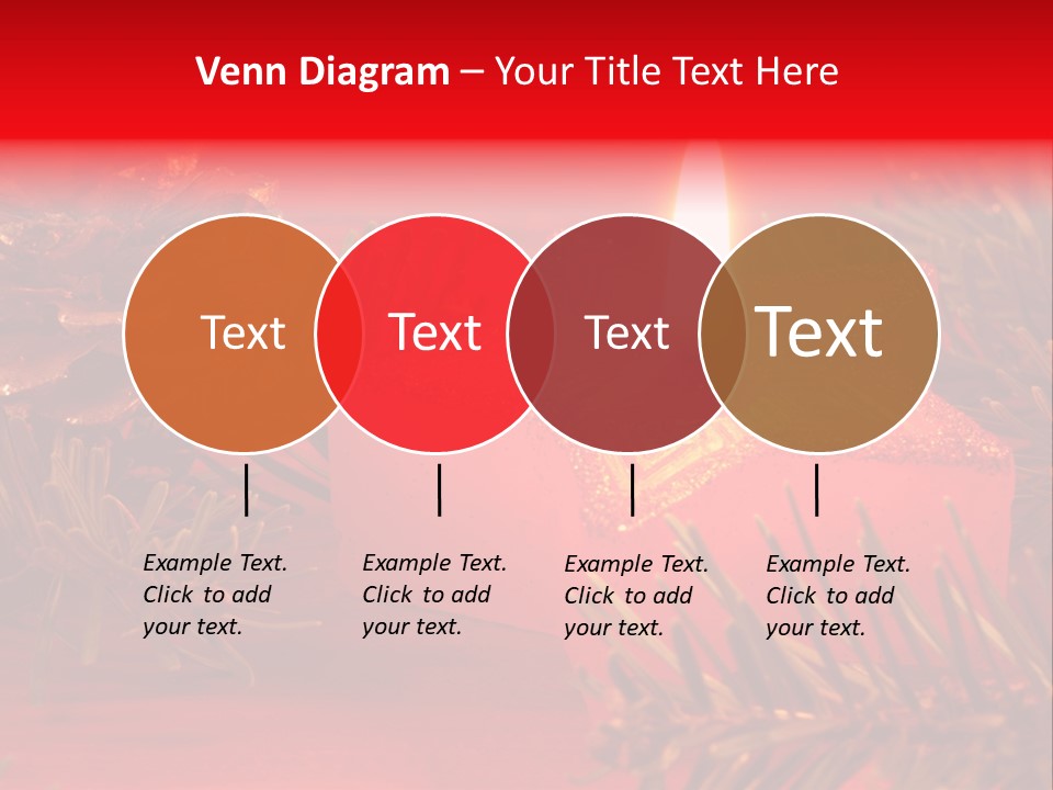 Glow Night Arrangement PowerPoint Template