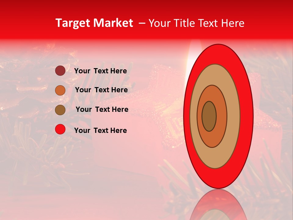 Glow Night Arrangement PowerPoint Template