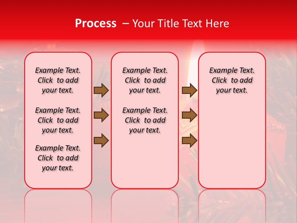 Glow Night Arrangement PowerPoint Template