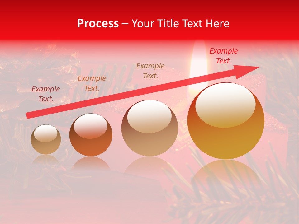 Glow Night Arrangement PowerPoint Template