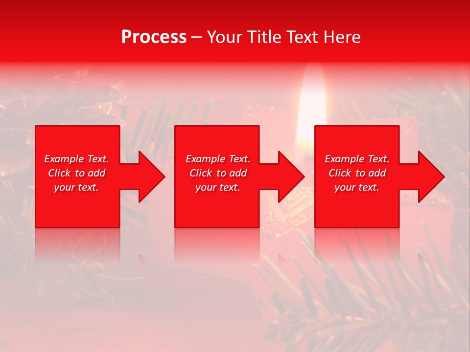 Glow Night Arrangement PowerPoint Template