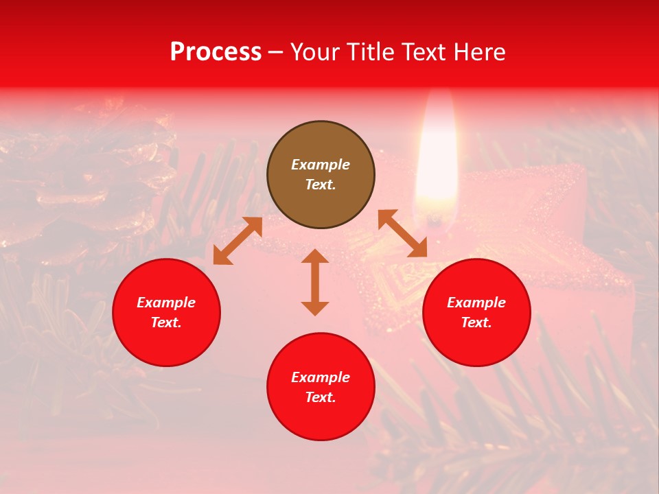 Glow Night Arrangement PowerPoint Template