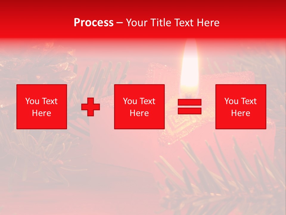 Glow Night Arrangement PowerPoint Template