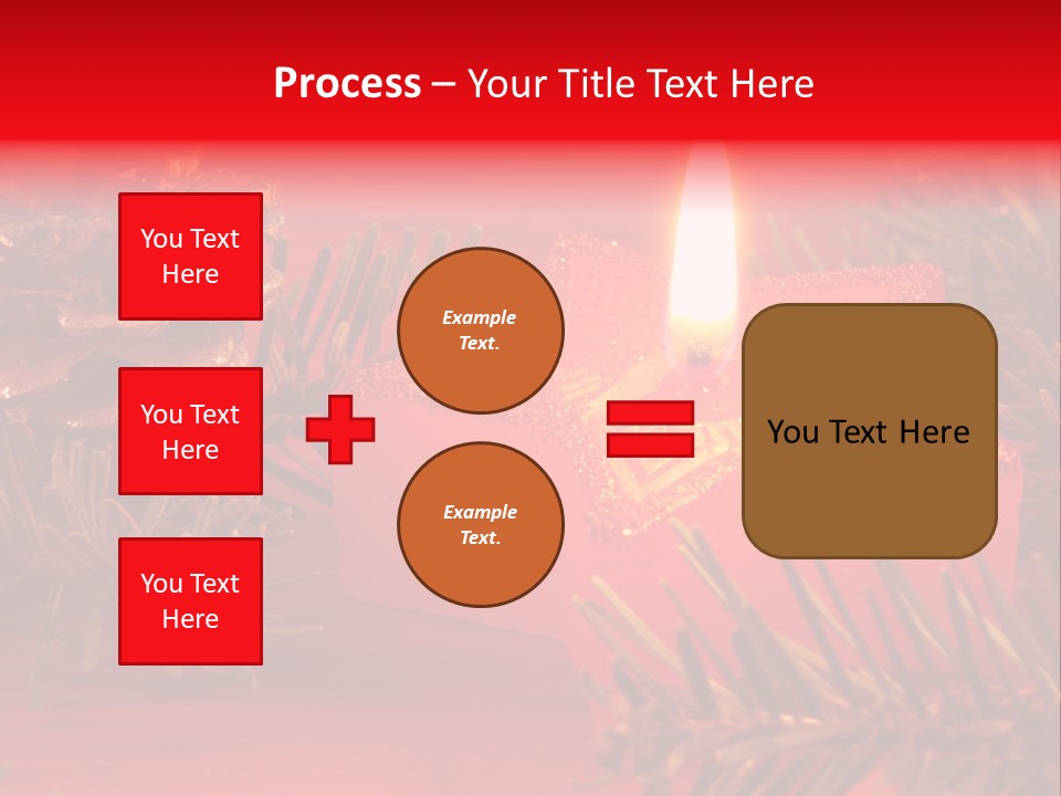 Glow Night Arrangement PowerPoint Template