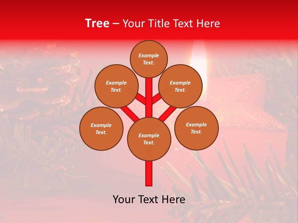 Glow Night Arrangement PowerPoint Template