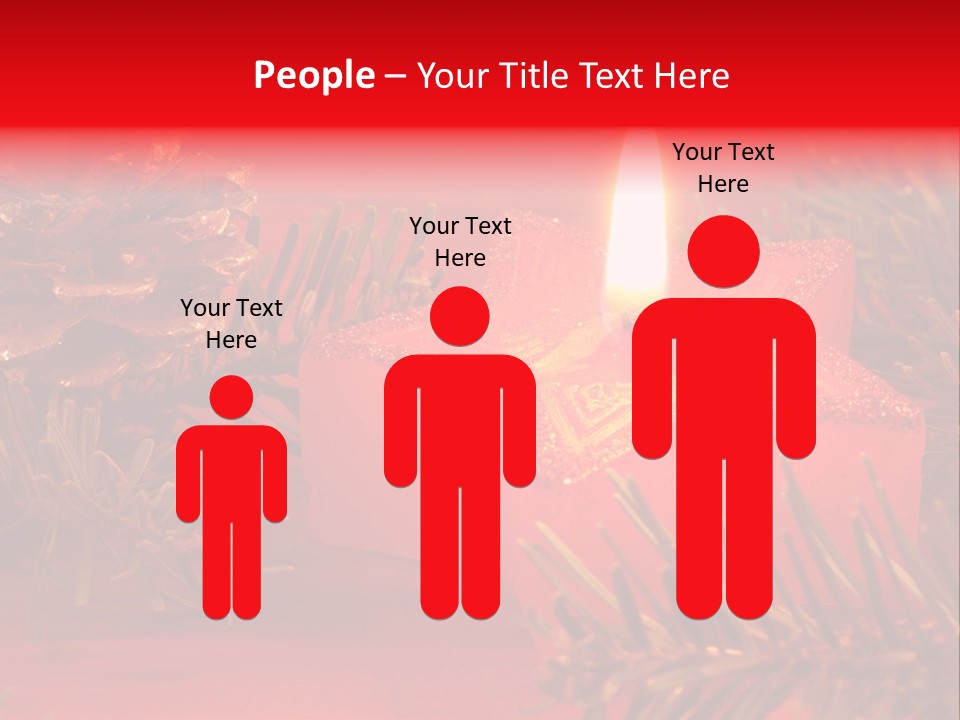 Glow Night Arrangement PowerPoint Template