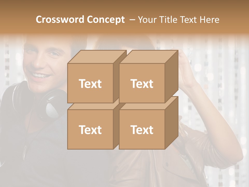 Adult Emotion Active PowerPoint Template