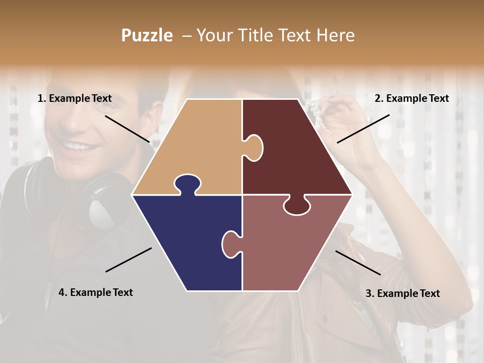 Adult Emotion Active PowerPoint Template