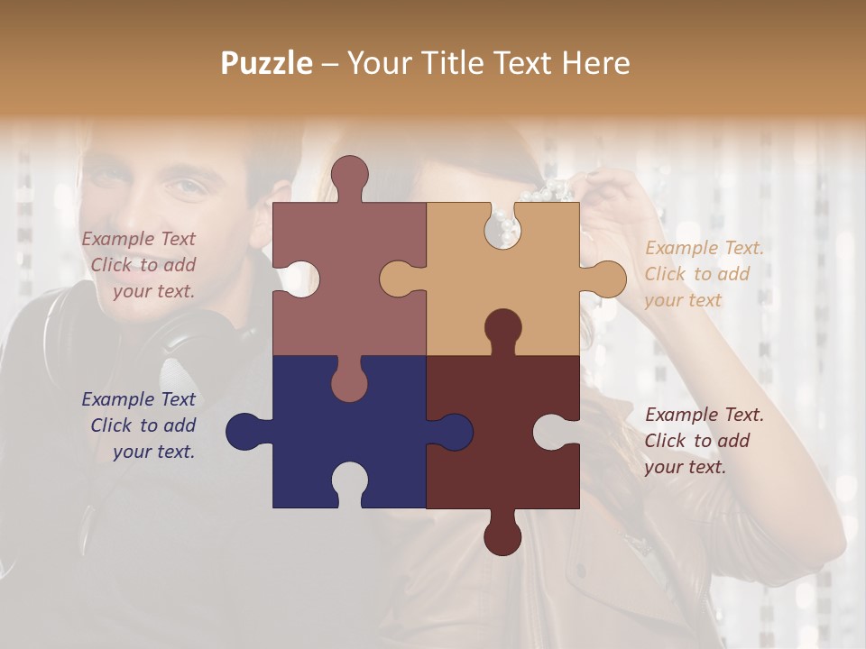 Adult Emotion Active PowerPoint Template