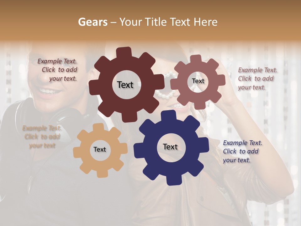 Adult Emotion Active PowerPoint Template