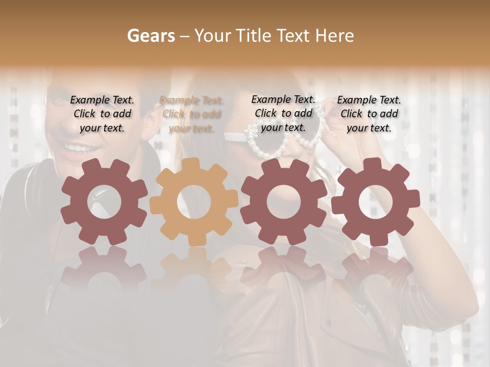 Adult Emotion Active PowerPoint Template